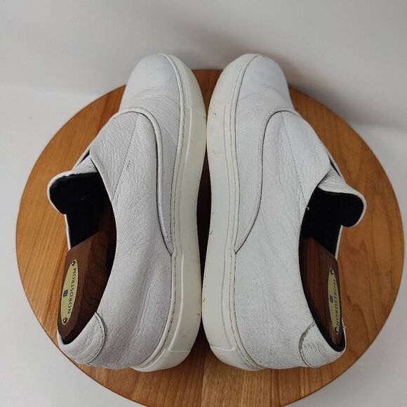 M. Gemi Stile Pull On Sneakers- Mens- Size 40- White- Slip On- Casual Shoes - Picture 9 of 12